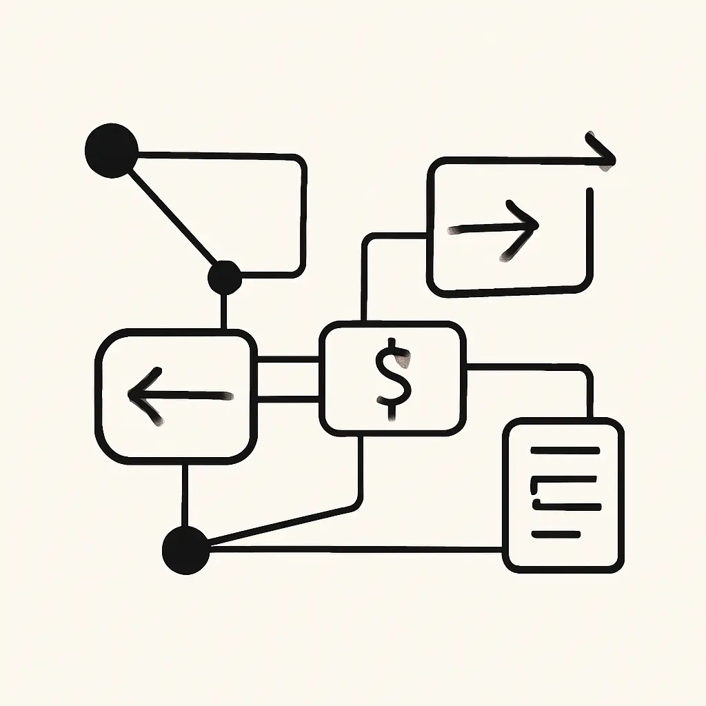 Графическое изображение цифровых транзакций и логов